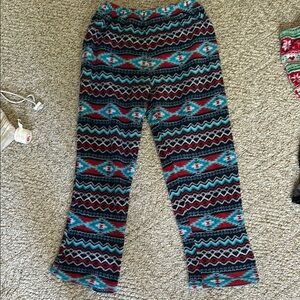 Women’s fuzzy pajama pants